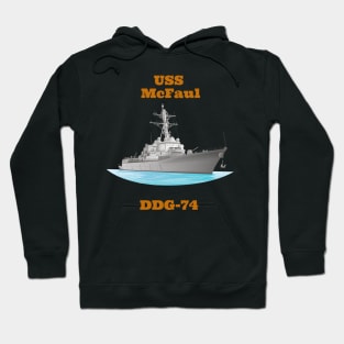 Mc Faul DDG-74 Destroyer Ship Hoodie